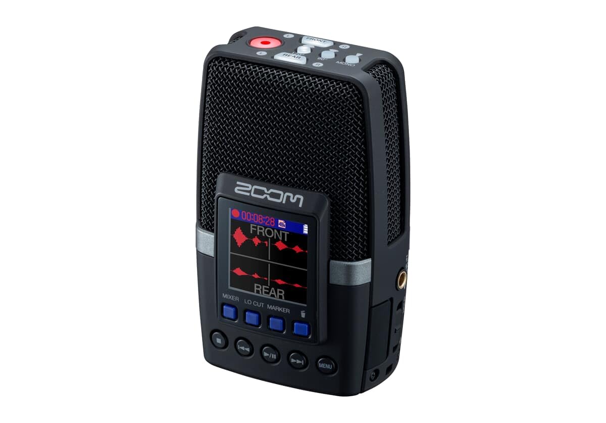 Zoom H2 Essential Handheld Recorder for Musicians, Filmmakers & Podcasters with 3 Built-in Microphones, Mono, Stereo, and Surround Sound Recording, 32-Bit Float, USB Mic - Image 4