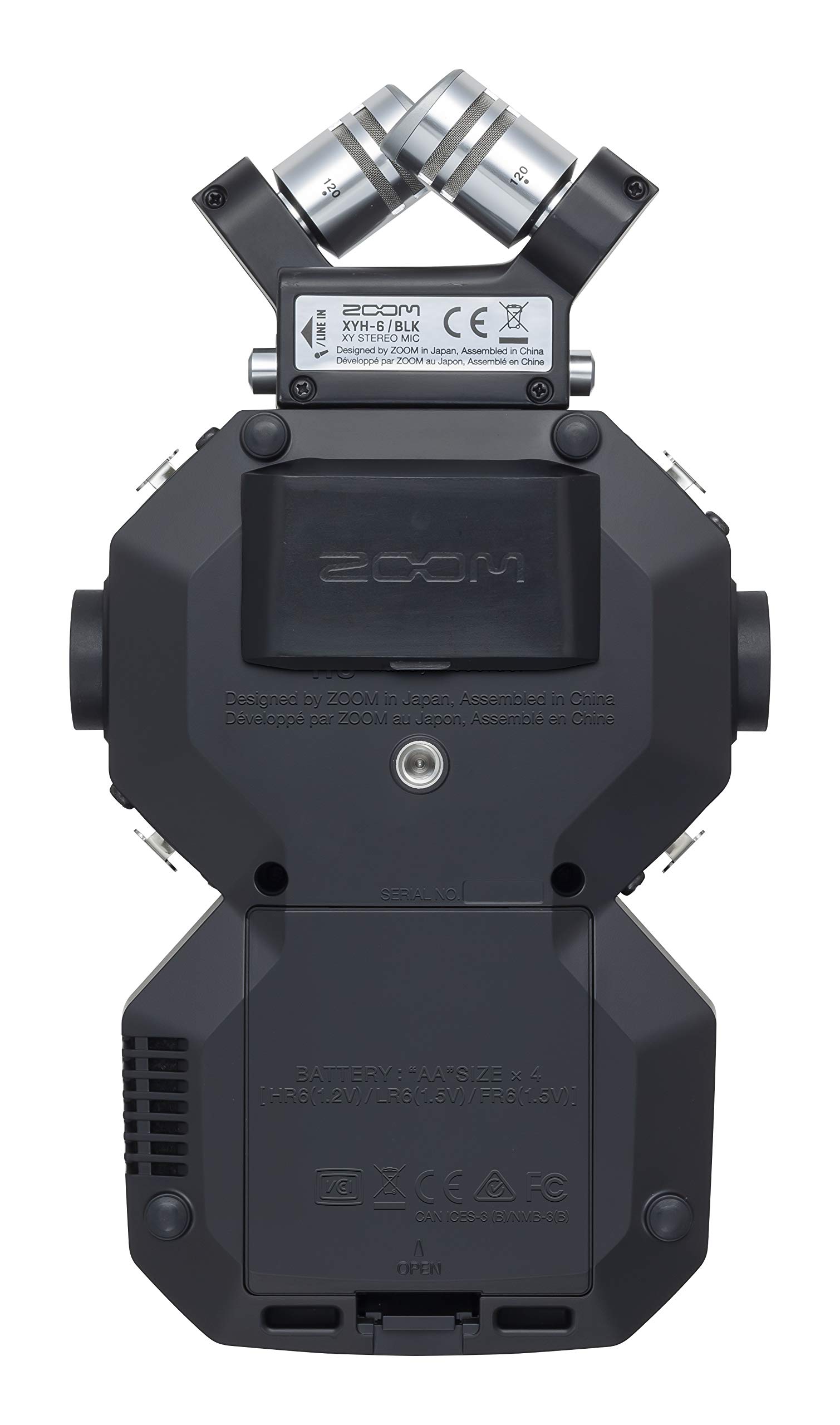 Zoom H8 Handheld Recorder for Musicians, Filmmakers & Podcasters with Stereo Microphones, 6 Inputs, 12 Tracks, Touchscreen, USB Audio Interface, Battery Powered - Image 8