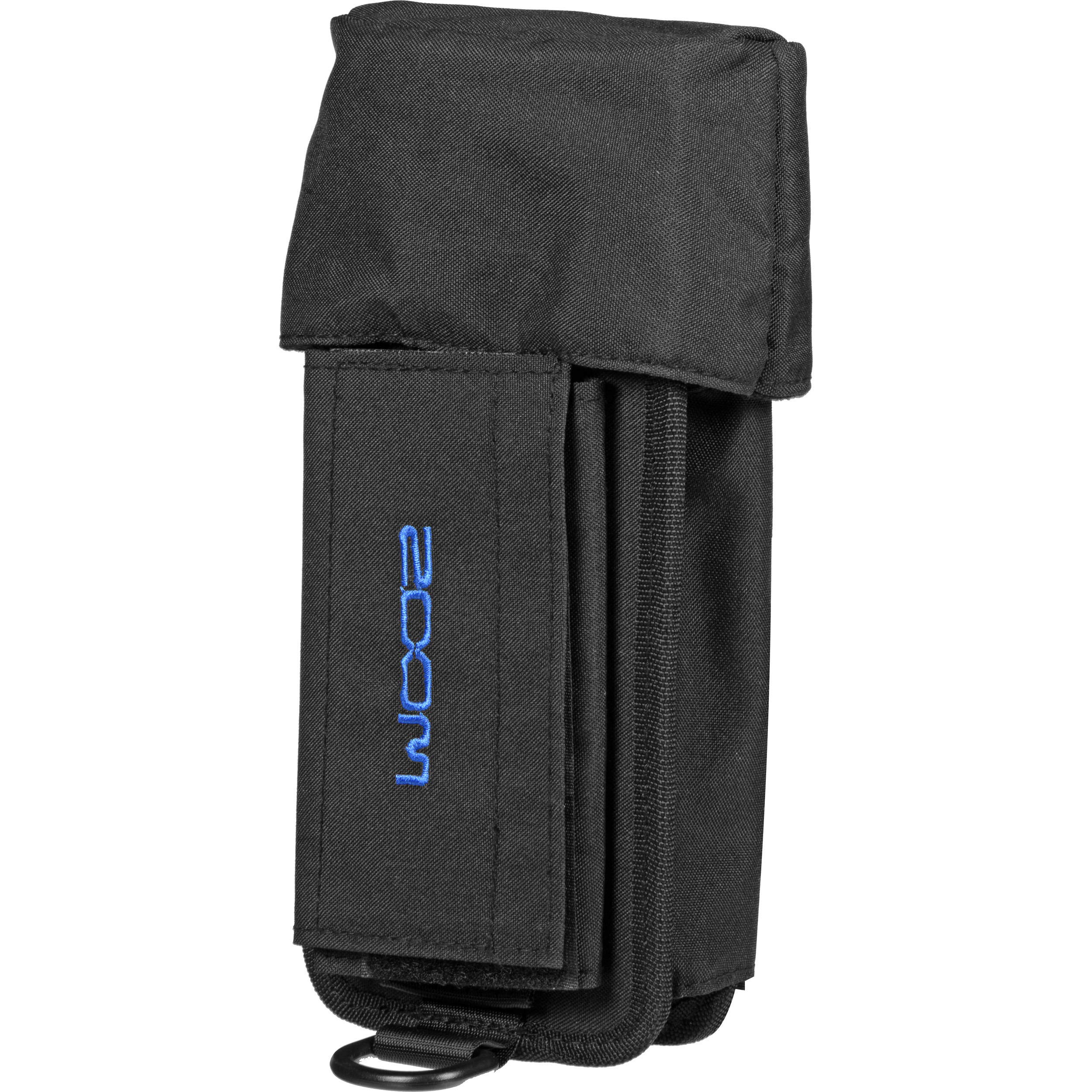 Zoom PCH-6 Protective Case for H6 Portable Recorder, Water Resistant, Dust Resistant, Velcro Belt Loop, Boom Pole Sleeve, Key Ring for Additional Mounting Options - Image 4
